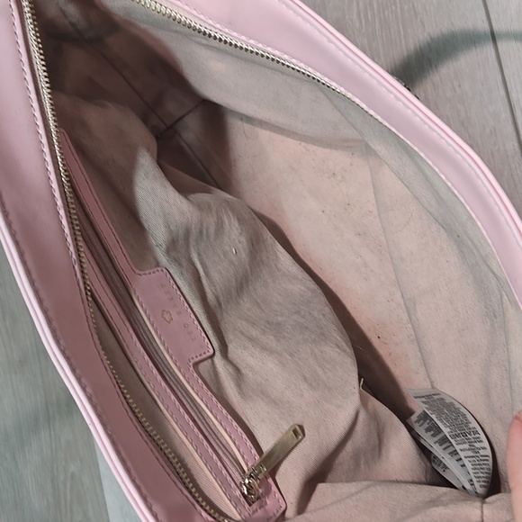 Ted Baker Women Pink& Tan Tote Bag Summer Espadrille Purse - Picture 11 of 15